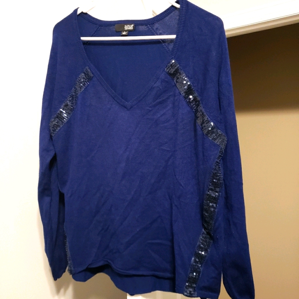 A.n.a sequin sweater